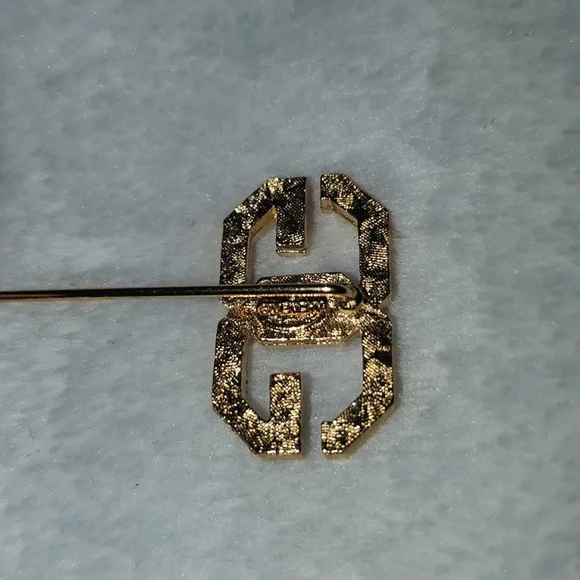 Vintage Givenchy Double G Stick Pin - Picture 3 of 8